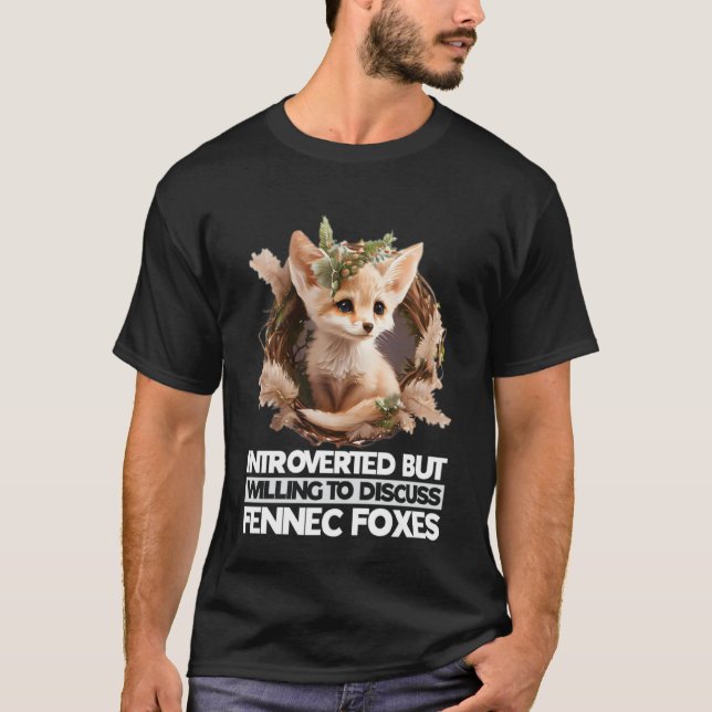 Camiseta Fennec Fox Cute Raposa Fennic Foxes Fenec Animal F (Frente)