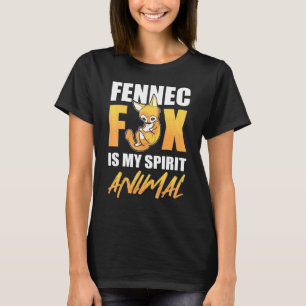 Camiseta Fennec Fox É O Meu Espírito No Deserto Animal Rapo