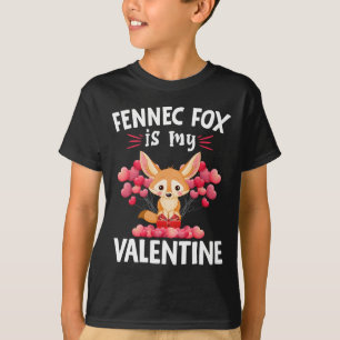 Camiseta Fennec Fox É O Meu Feliz dia de os namorados Namor