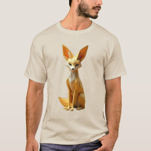 Camiseta Fennec Fox Geométrica