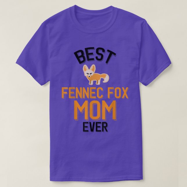 Camiseta Fennec Fox Mãe (Frente do Design)