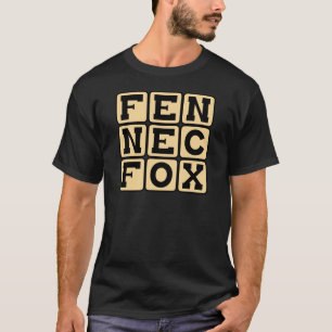 Camiseta Fennec Fox, Raposa Nocturna Pequena
