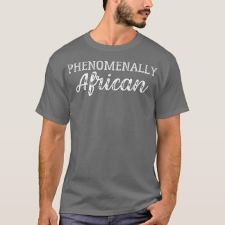 Camiseta Fenomenalmente Africano para Igualdade de Direitos