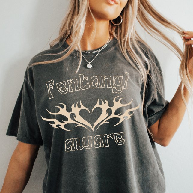 Camiseta Fentanilo Ciente, Redução De Danos, Sensibilização (Criador carregado)