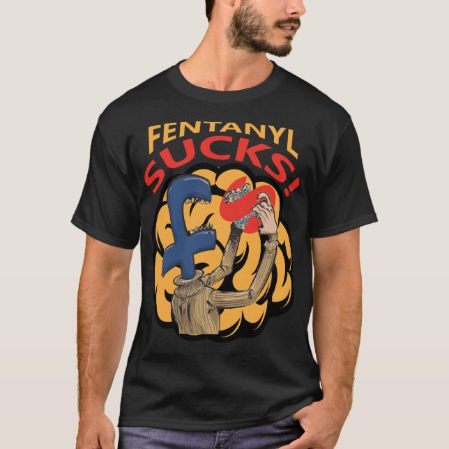 Camiseta Fentanilo É Uma Droga! (Frente)