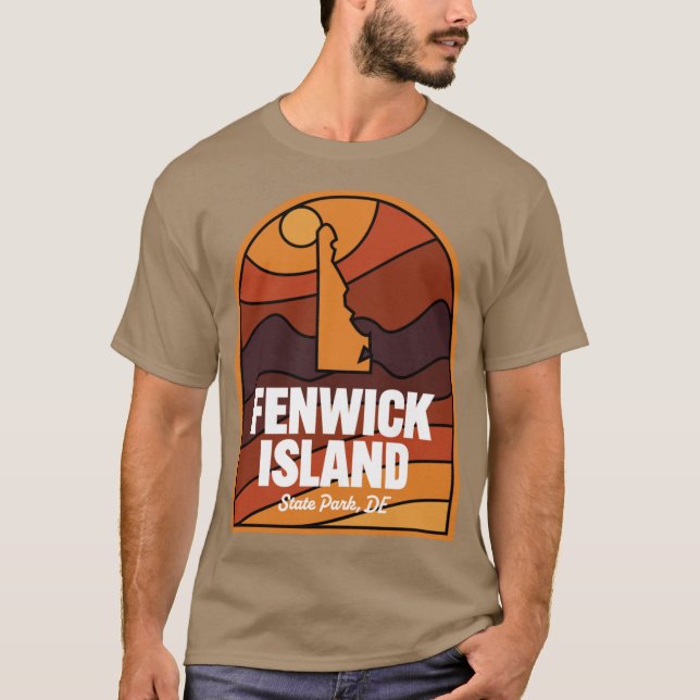 Camiseta Fenwick Island State Park Delaware (Frente)