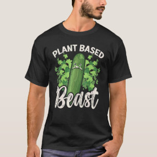 Camiseta Fera à Base de Plantas Pepino Vegetal Vegetariano
