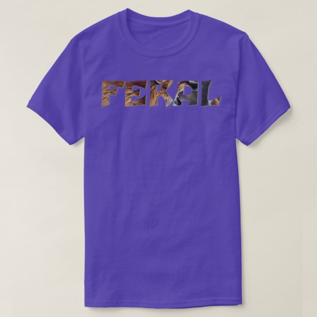 CAMISETA FERAL (Frente do Design)