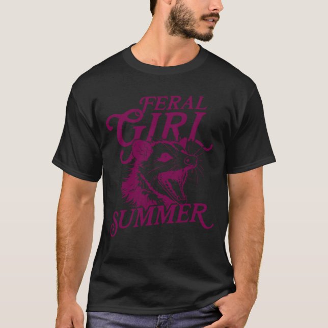 Camiseta Feral Girl Summer friend (Frente)