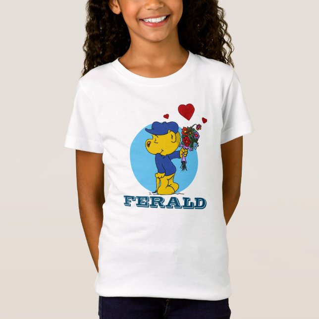 Camiseta Ferald | Corações e flores - T-Shirt (Frente)