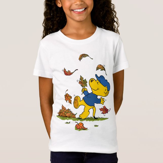 Camiseta Ferald Dancing Entre As Folhas Do Outono (Frente)