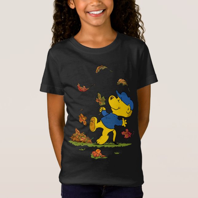 Camiseta Ferald Dancing Entre As Folhas Do Outono (Frente)