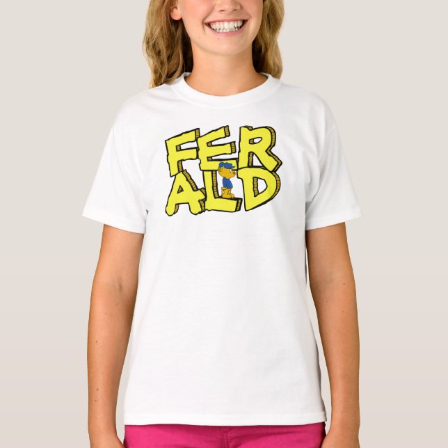 Camiseta Ferald Em Seu Nome T-Shirt (Frente)