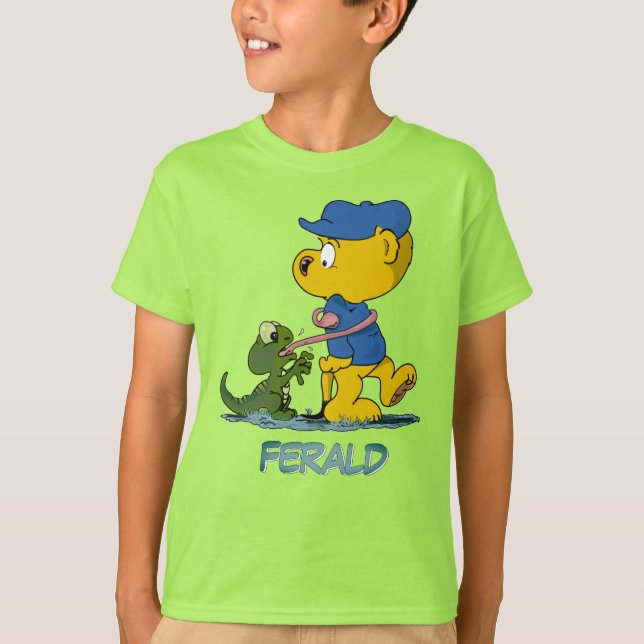 Camiseta Ferald & The Baby Lizard (Frente)
