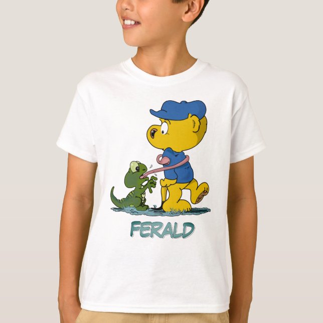 Camiseta Ferald & The Baby Lizard (Frente)