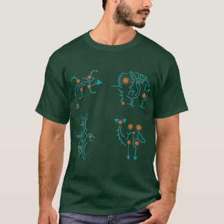 Camiseta feras divinas amigo azul
