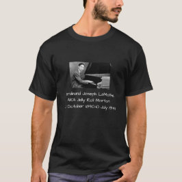 Camiseta Ferdinand Joseph LaMothe, AKA Jelly Roll Morton