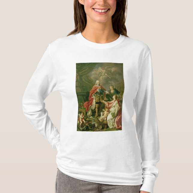 Camiseta Ferdinand VI como o consumidor (Frente)