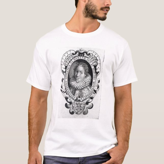 Camiseta Ferdinando Gonzaga, duque de Mantua (Frente)