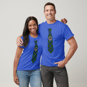 Camiseta Ferguson Clan Crachá & Tartan Necktie