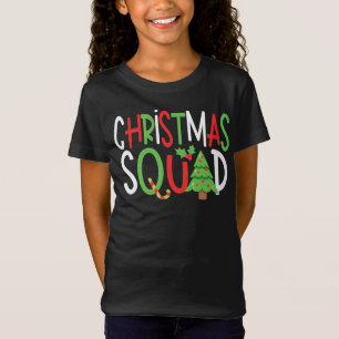 Camiseta Feriado da Família de Esquadrão de Natal Engraçado
