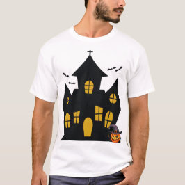 Camiseta Feriado de Halloween minimalista