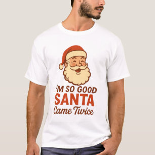 Camiseta Feriado de Natal para Papais noeis Engraçados