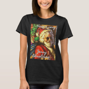 Camiseta Feriado de Papais noeis de Garcia de Natal muito J