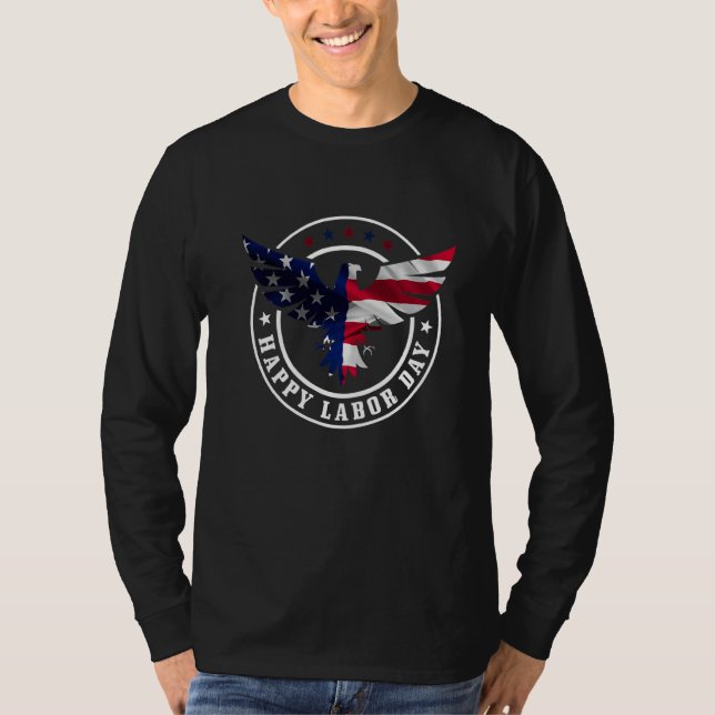 Camiseta Feriado do Dia de Trabalho (Frente)