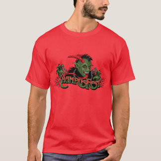 Camiseta Feriado festivo Krampus (vermelho T)