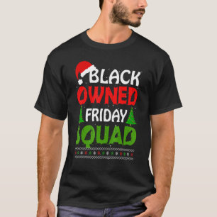 Camiseta Feriado Negro, dono de sexta-feira Comprando Santa