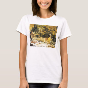 Camiseta Feriado, o Piquenique por James Tissot, Arte Vitor