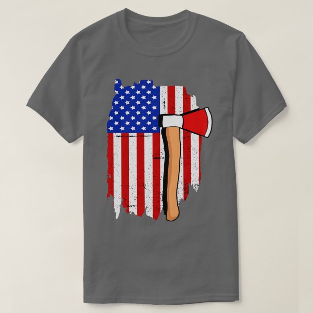 Camiseta feriado Patriótico na América em 4 de julho (29) (Frente do Design)