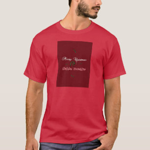 Camiseta Feriado Vermelho Feriado de Natal Desejo Sol.png