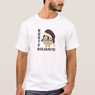 Camiseta Feriados de Hooty hipster!