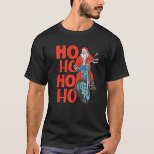 Camiseta Feriados de Natal do Ventilador de Motocicleta dos