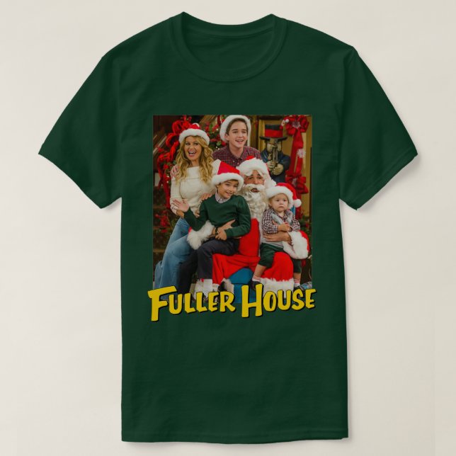 Camiseta Feriados de Natal em Casa Mais Completa 1 (Frente do Design)