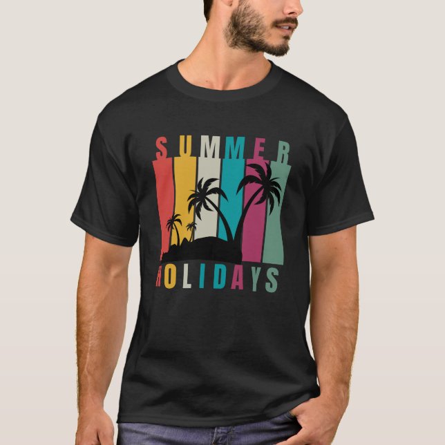 Camiseta Feriados de Verão (Frente)