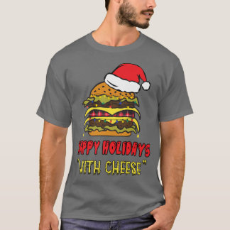 Camiseta feriados felizes com Roupa de Natal engraçado com 