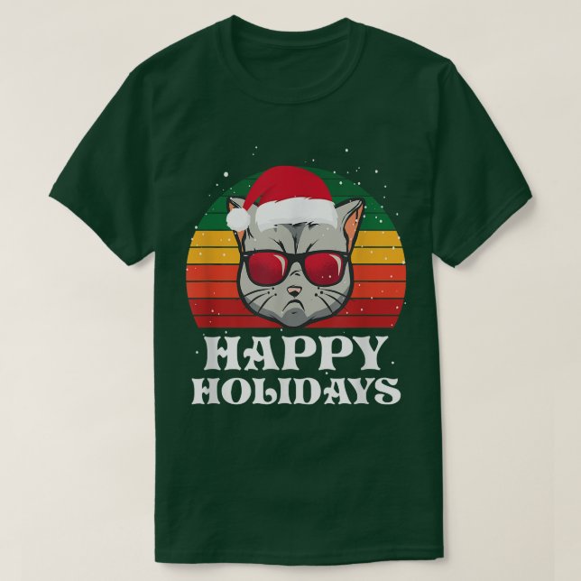 Camiseta Feriados Felizes de Natal legal (Frente do Design)