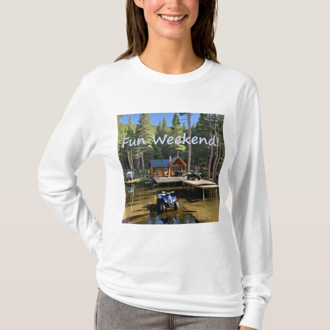 Camiseta Férias ATV de cabina (Frente)