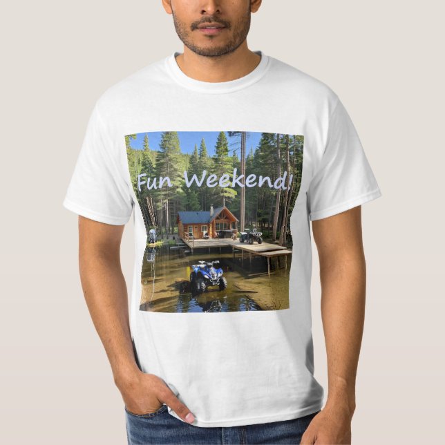 Camiseta Férias ATV de cabina (Frente)