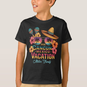 Camiseta Férias Cancun México Praia Viagem Tropical Verão