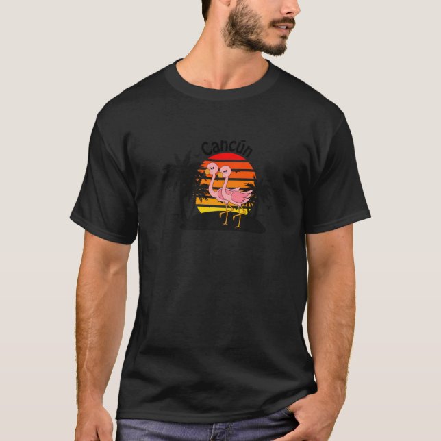 Camiseta Férias Cancún MéxicoCancun (Frente)