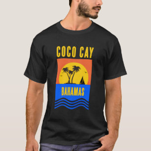 Camiseta Férias Coco Cay Bahamas do Souvenir