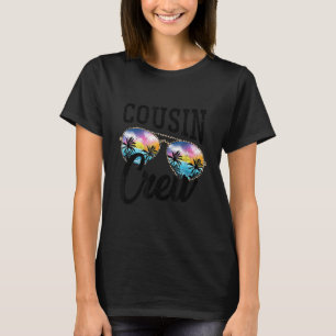 Camiseta Férias da Família Cousin Crew Férias de Verão Prai