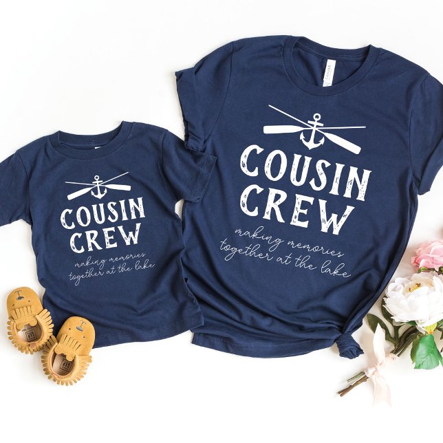 Camiseta Férias da Família Cousin Crew Lake (Criador carregado)
