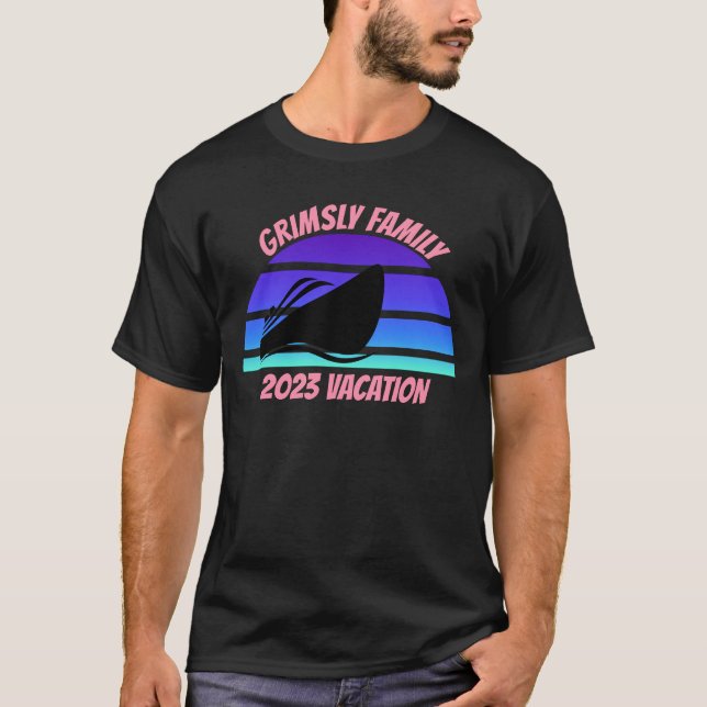 Camiseta Férias da Família Cruise (Frente)