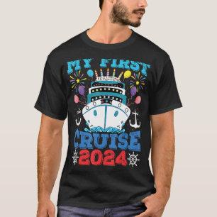Camiseta Férias Da Família Cruise O Navio Tear Ancora Meu P