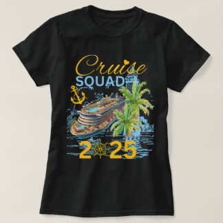 Camiseta Férias da Família Cruise Squad 2025